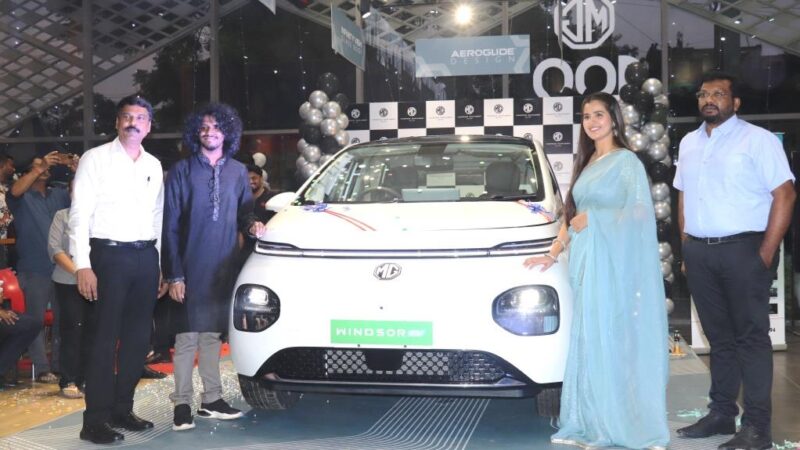 India’s 1st Intelligent CUV : FPL MG Ambattur Unveils MG Windsor
