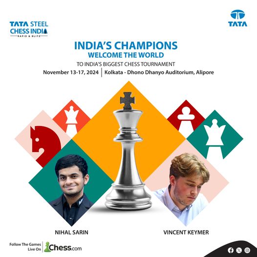 Magnus Carlsen is back in action at 6th Edition of Tata Steel Chess India