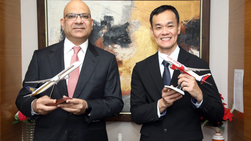 Flying News : AIR INDIA & SINGAPORE AIRLINES DEEPEN PARTNERSHIP