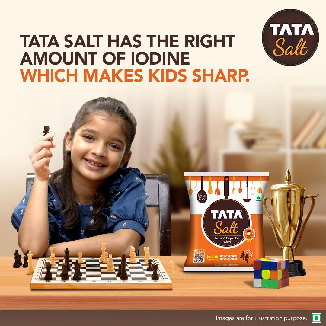 TO MAKE YOU SHARP : On World Iodine Deficiency Day TATA Salt creates awareness
