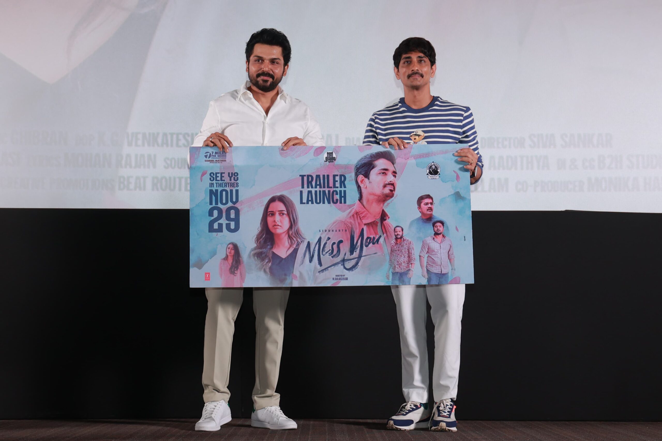 MISS U Event ரொமான்ஸ் இருக்க ஆக்ஷன் ஏன்.? சினிமாவில் கடைசி பெஞ்ச்… விஜய் ஃபேவரைட்.. – கார்த்தி  