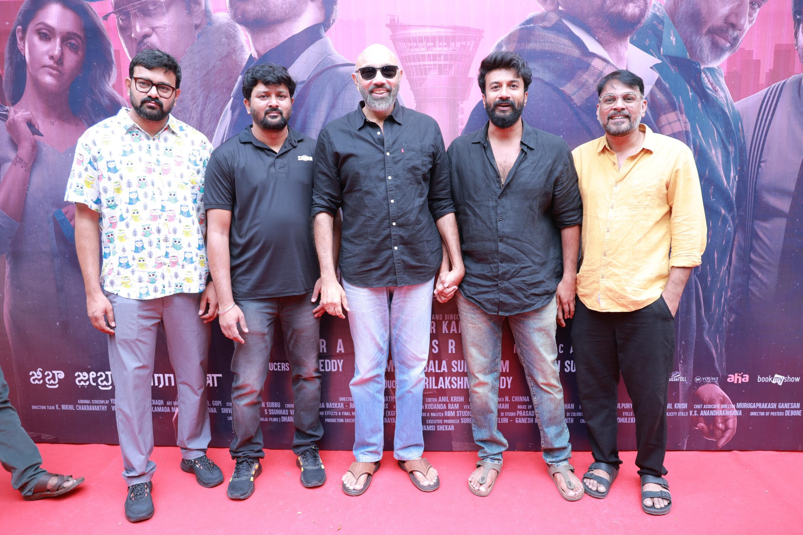 ‘பென்குயின்’ தோல்வியால் ‘ஜீப்ரா’ வெற்றி.; சந்தோஷத்தில் சத்யதேவ் & சத்யராஜ்