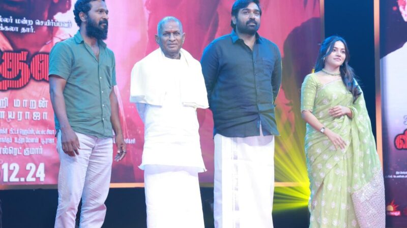 10 நிமிடத்திற்குள் 4 டியூன் போட்ட இளையராஜா.; விஜய்சேதுபதியின் 8 நாள் கால்ஷீட் 120 நாளானது.. – வெற்றிமாறன்