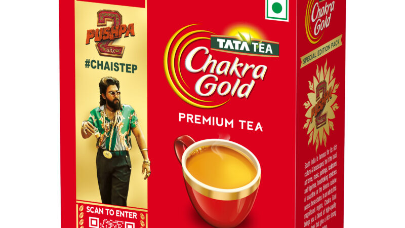 Ghanam Life : Tata Tea Chakra Gold  collaborates with Pushpa 2 The Rule