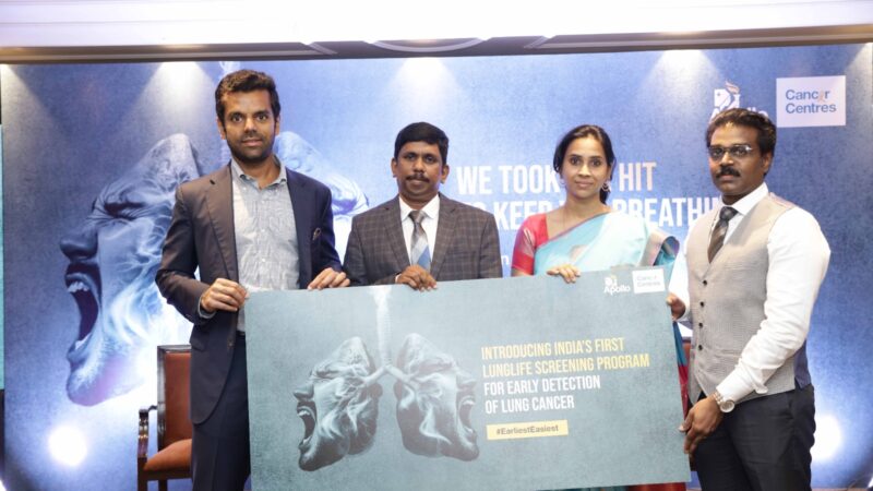 Apollo Cancer Centre : India’s 1st Lung Life Screening Program to Combat Lung Cancer