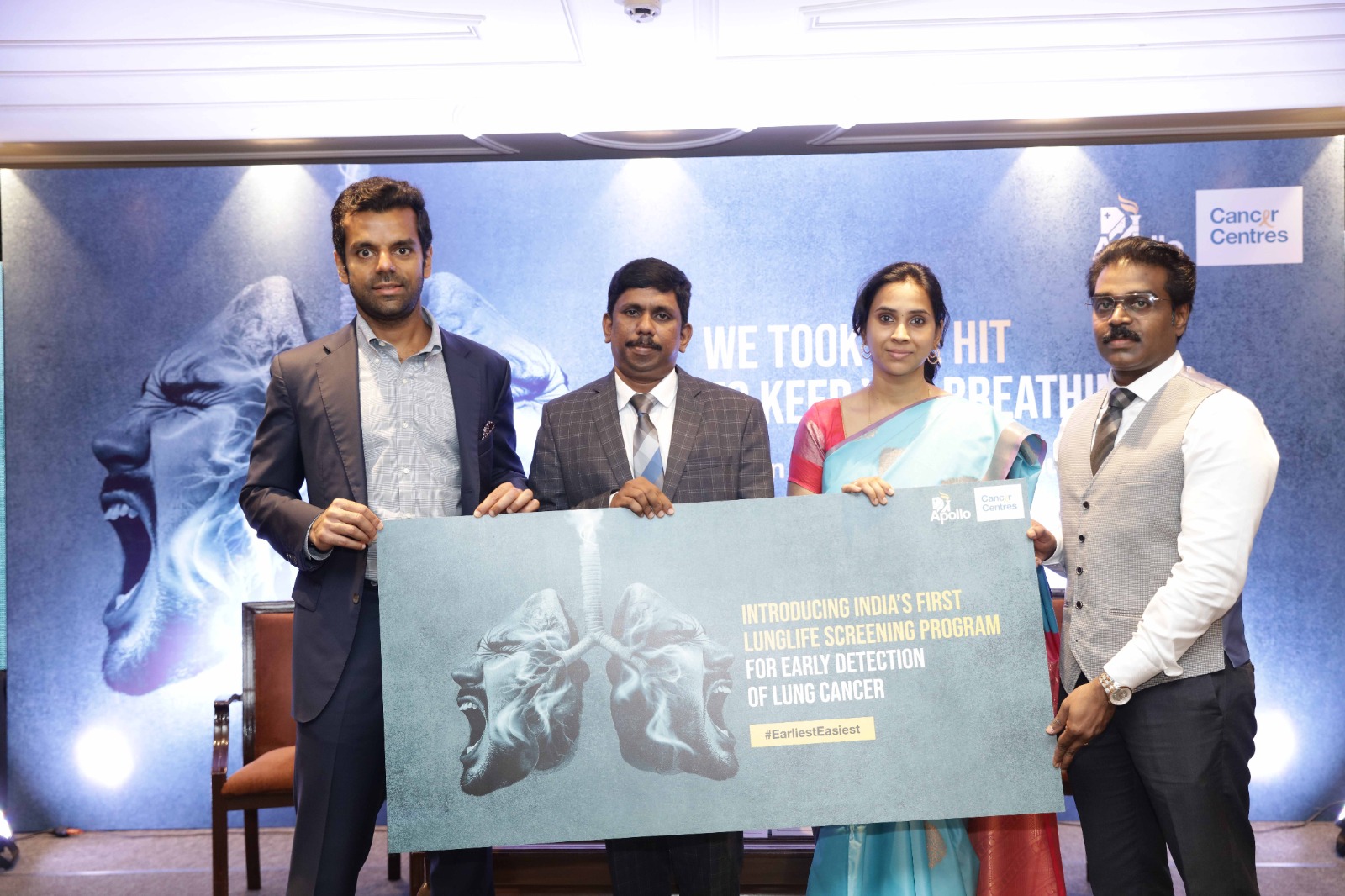 Apollo Cancer Centre : India’s 1st Lung Life Screening Program to Combat Lung Cancer