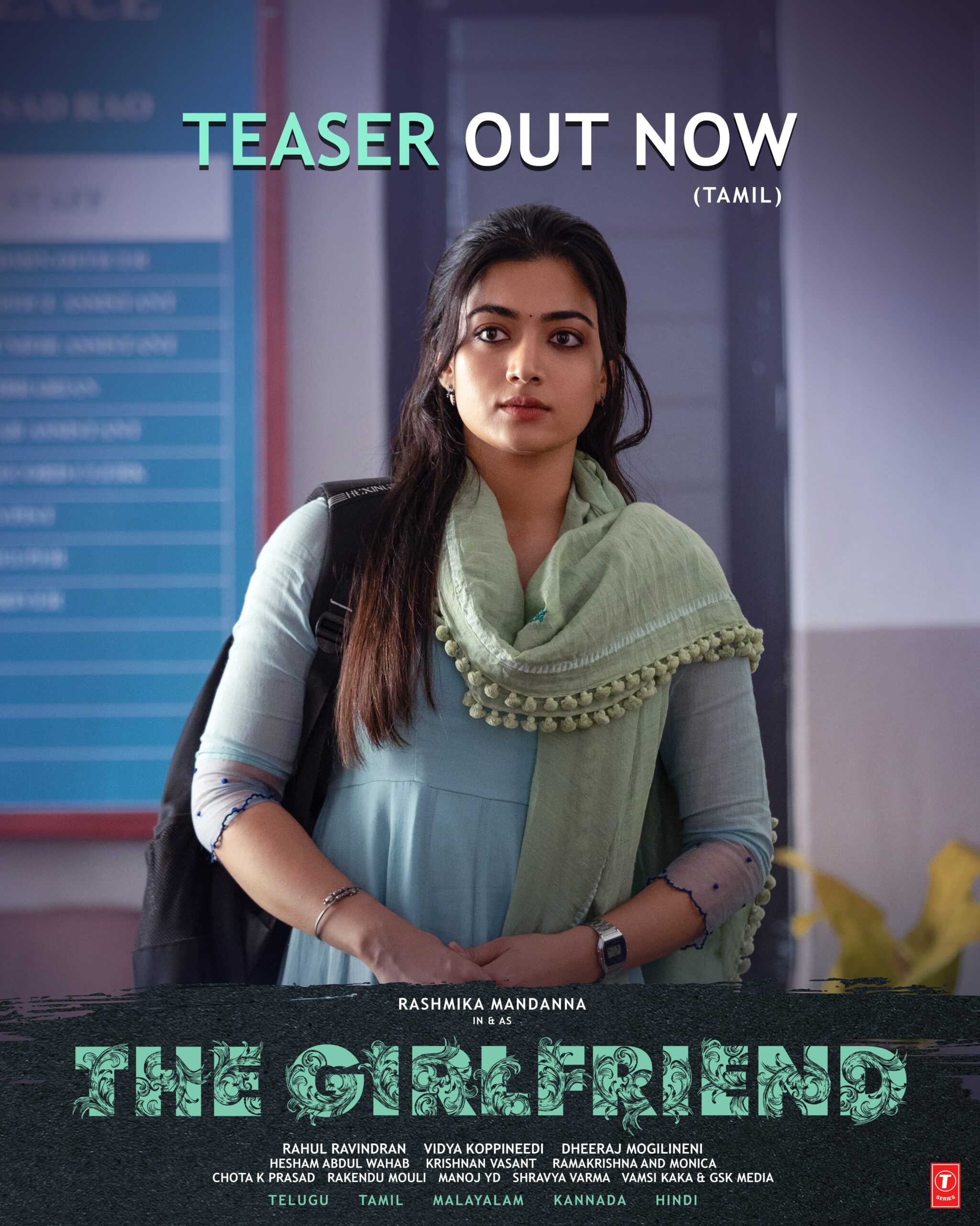 Rashmikas ‘The Girl Friend’ Teaser Released by her lover Vijay Deverakonda