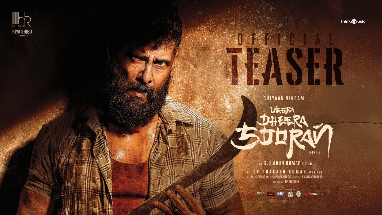 விக்ரம் ரசிகர்களின் எதிர்பார்ப்பை எகிறச் செய்த ‘வீர தீர சூரன்- பார்ட் 2’ பட டீஸர்