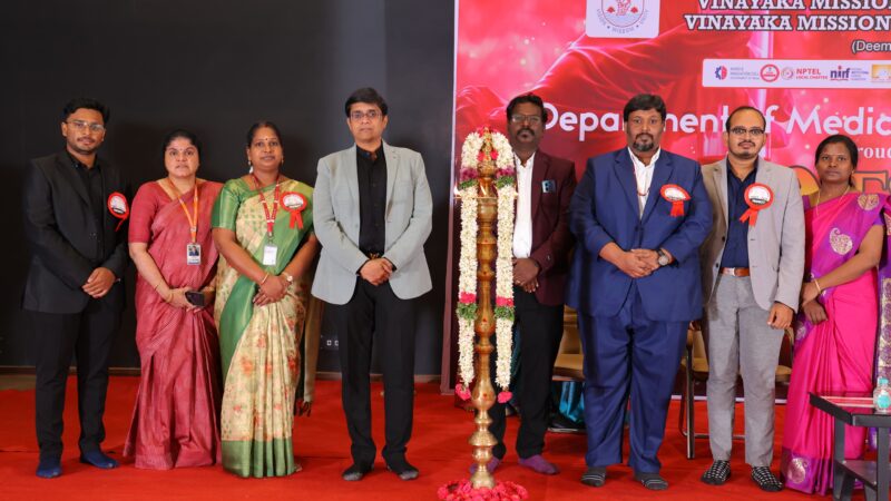 Vinayaka Mission Puducherry : Medical Laboratory Technology Dept. organized 1st National Conference
