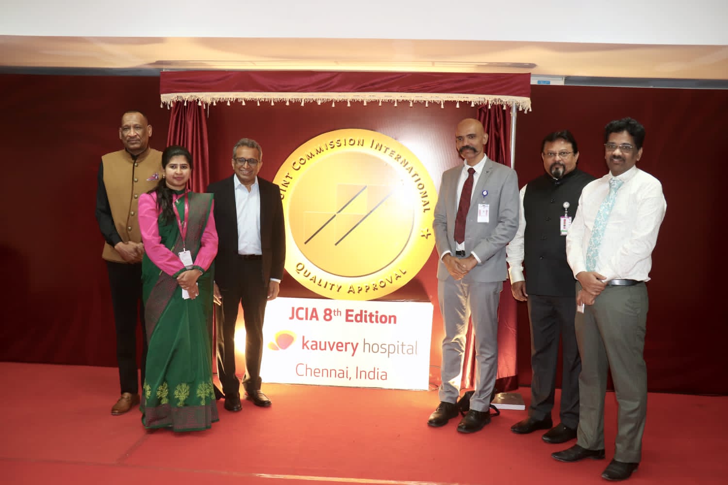 Worlds First Hospital received JCI : Kauvery Hospital Vadapalani awarded Gold Seal