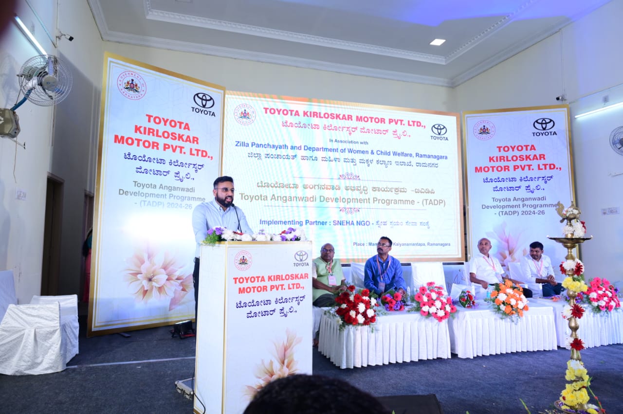 Toyota Kirloskar Scales Up Anganwadi Development Program to Benefit 400 Centers