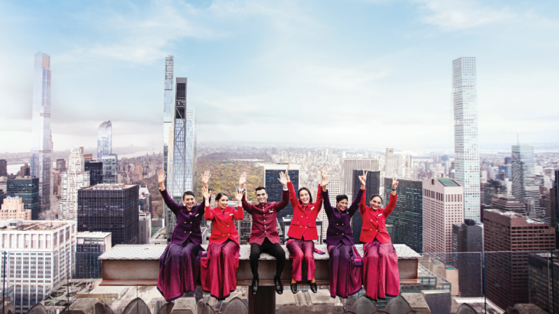 NEW AIR INDIA IN NEW YORK : Cinematic journey to recreate iconic New York City