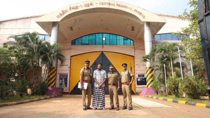 உதயா – ஜான்விகா ஜோடியுடன் புழல் சிறையில் படமாக்கப்பட்ட ‘அக்யூஸ்ட்’