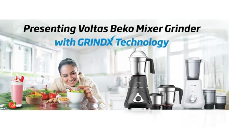 Voltas beko expands product portfolio with the launch of Mixer Grinder and Dry Iron on Flipkart