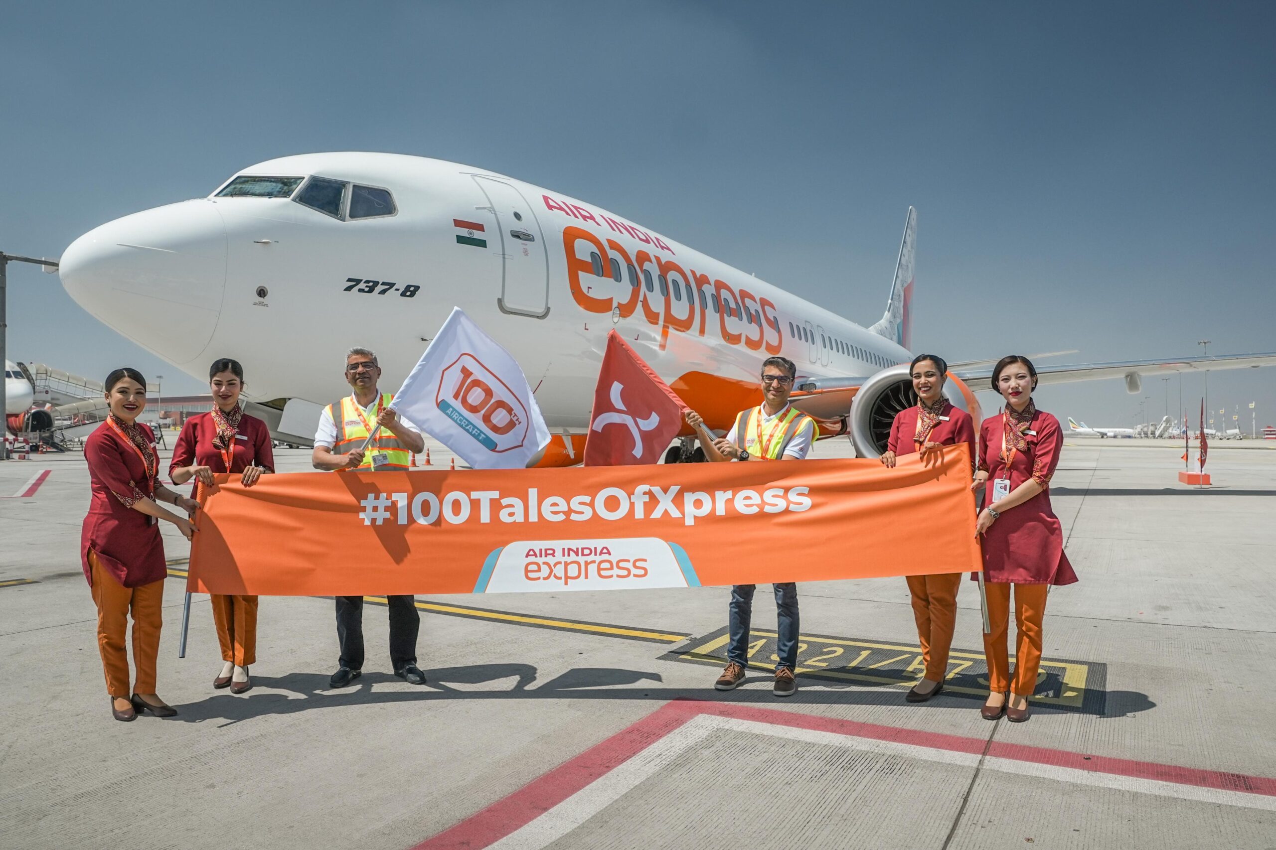 AIR INDIA EXPRESS WELCOMES ITS 100TH AIRCRAFT; DOUBLES FLEET IN 2 YEARS   