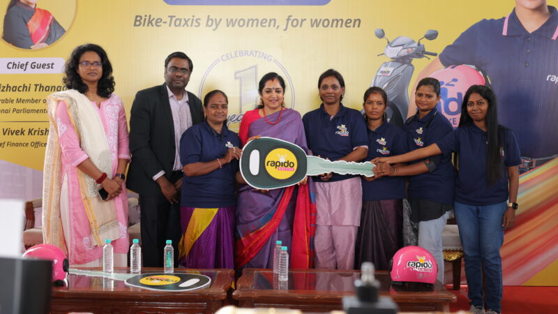 By Women For Women : TN Govt. ensures Women Steer a New Era in Bike Taxi Services