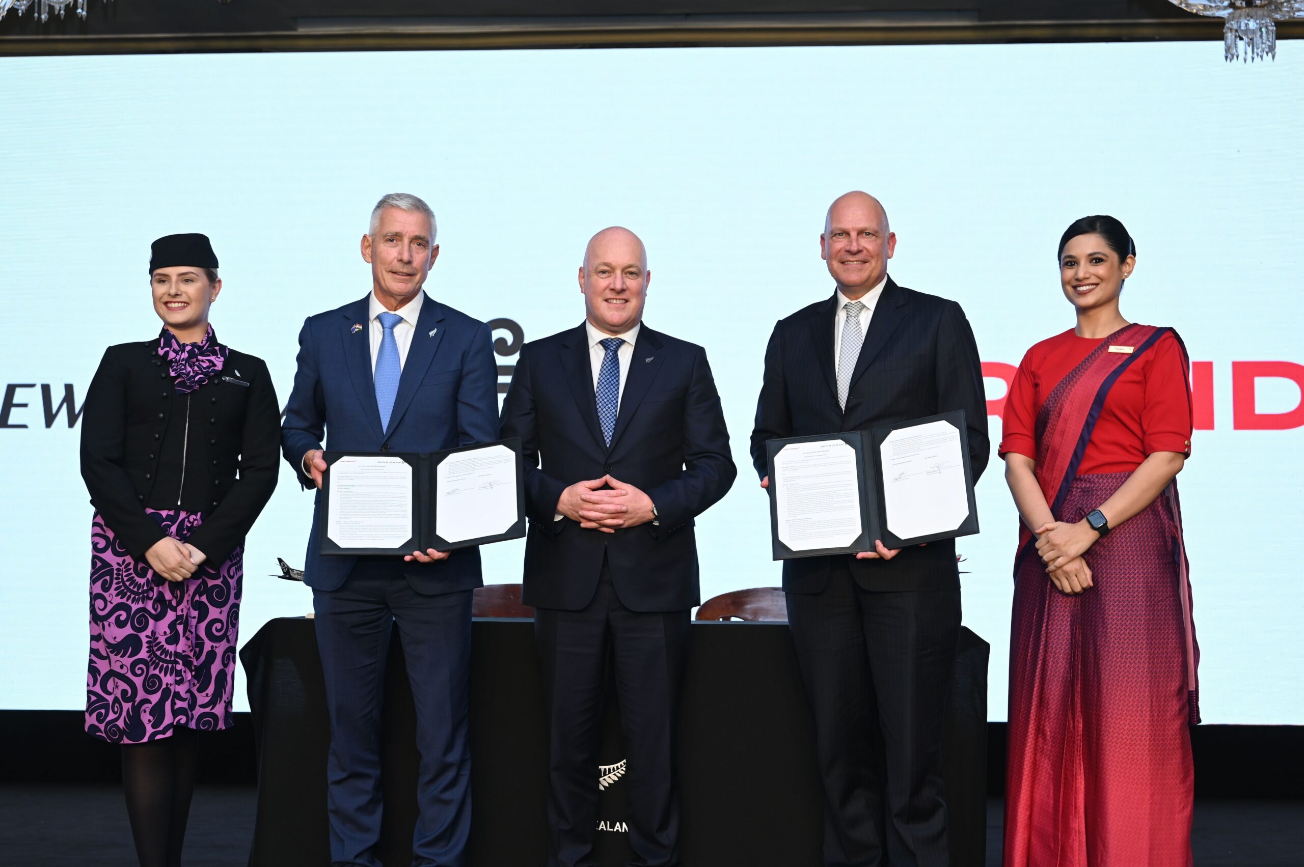 Air Connectivity – Air New Zealand and Air India signed a Memorandum of Understanding 