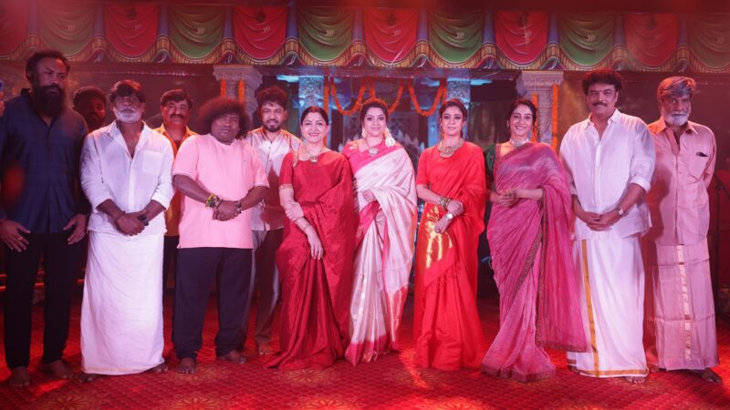 ‘மூக்குத்தி அம்மன் 2’ பூஜை : மத்திய அமைச்சரையும் காக்க வைத்த நயன்தாரா