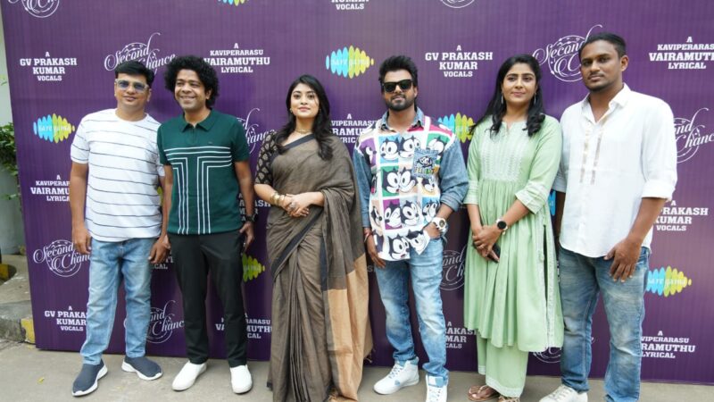 வைரமுத்து வரிகளில் ஜிவி பிரகாஷ் – நரேஷ் குரலில் ஸ்ரீதர் நடனத்தில் ‘செகண்ட் சான்ஸ்’