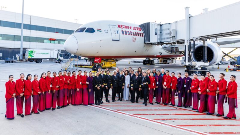 AIR INDIA GROUP MARKS INTERNATIONAL WOMEN’S DAY WITH MULTIPLE ALL-WOMEN MANAGED FLIGHTS