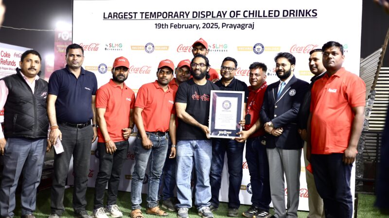 Coca Cola India & SLMG Beverages Make Guinness World Record