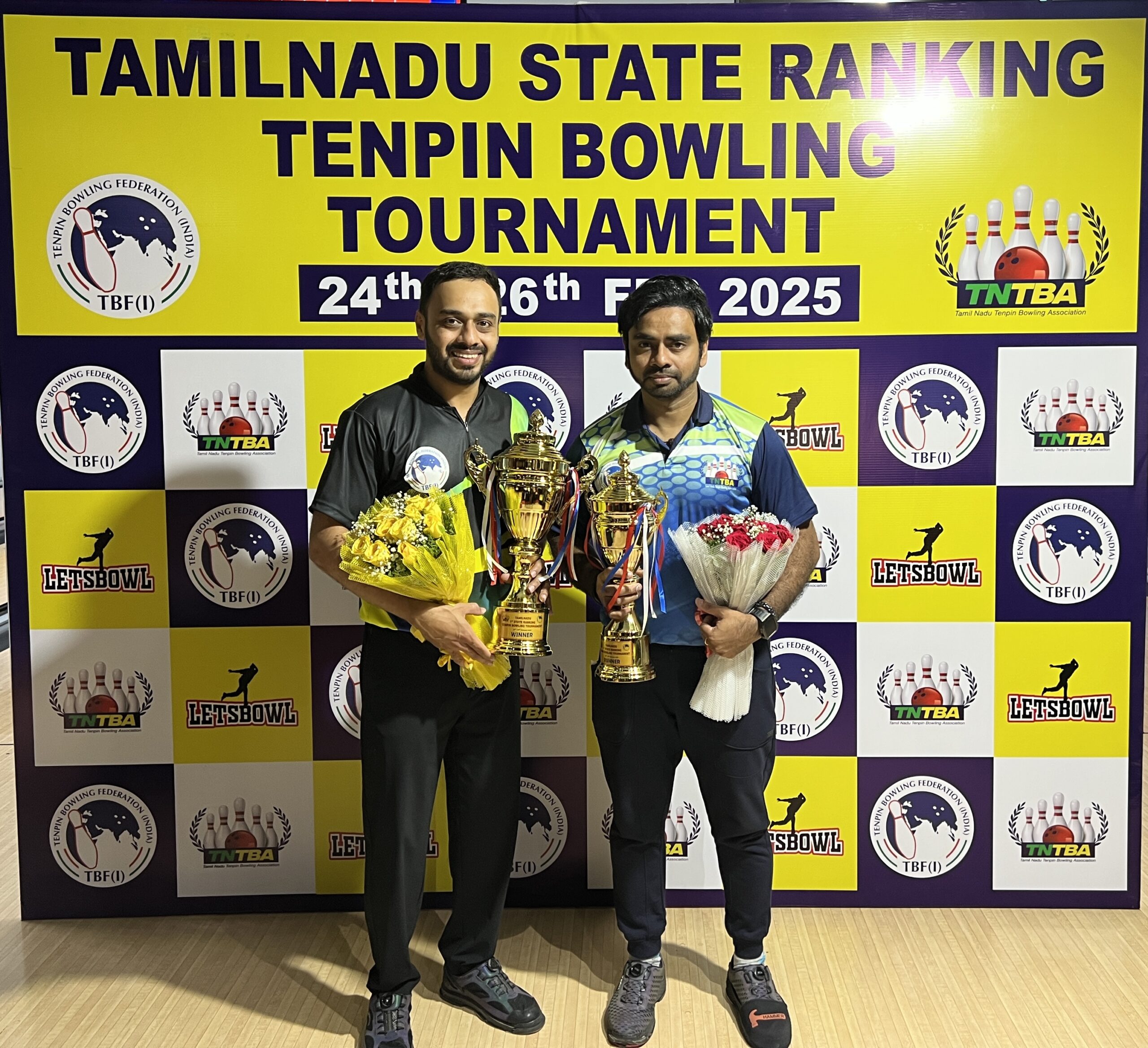 தமிழ்நாடு மாநில தரவரிசை டென்பின் பவுலிங் போட்டி – ஷபீர் சாம்பியன் ஆனார் 