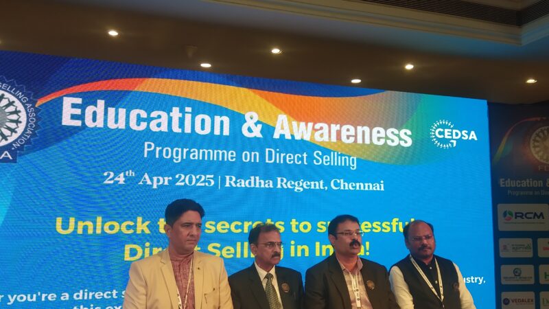 DIRECT SELLING இந்தியாவின் ₹26000 கோடி நேரடி விற்பனைத் துறையில் தமிழ்நாடு முன்னிலை