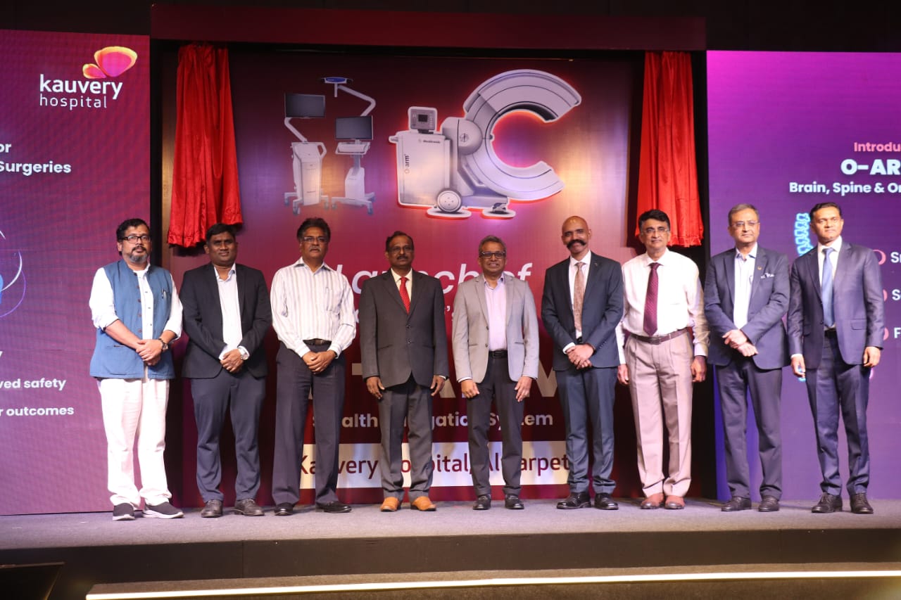 டெக்னாலஜியில் கலக்கும் காவேரி.. கையில் ஒரு 3D.. மூளை முதுகுத்தண்டு எலும்பியல்  சிகிச்சைகளுக்கு O-ARM 