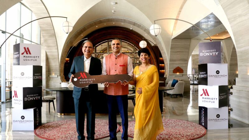 Marriott Hotel proudly marking Marriott International’s debut in Udaipur
