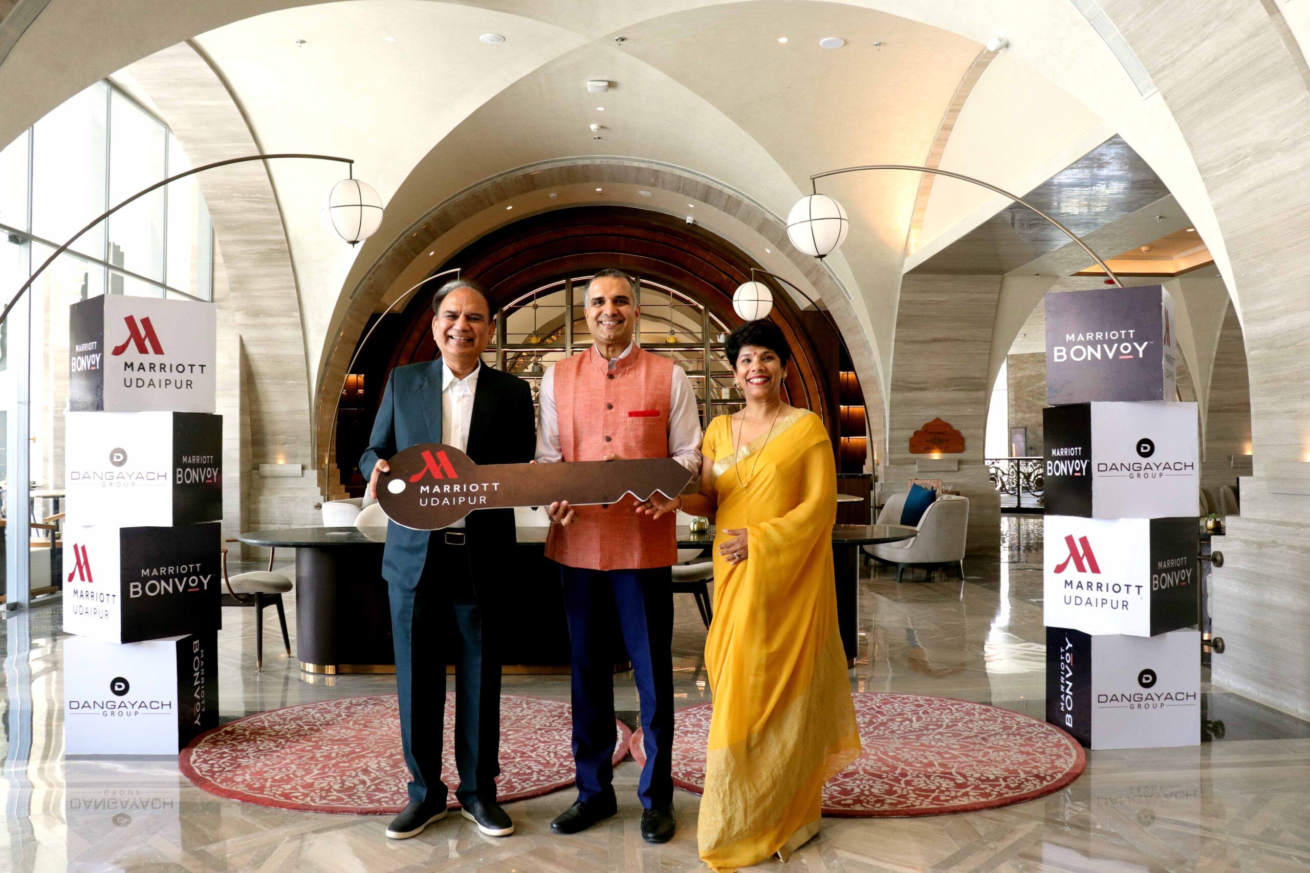 Marriott Hotel proudly marking Marriott International’s debut in Udaipur