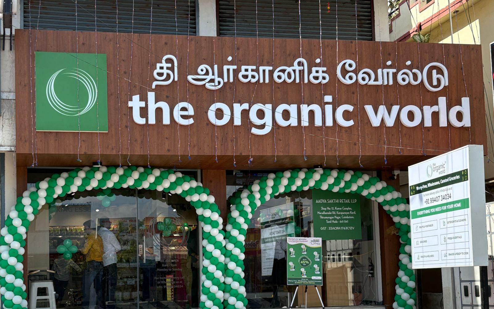 The Organic World expands its footprint  launches in Coimbatore