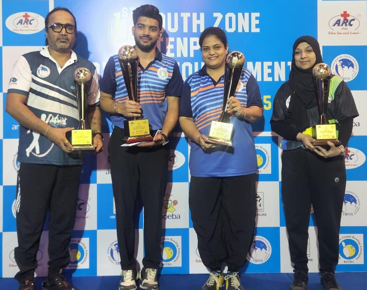 தென்னிந்தியளவில் முதல் டென்பின் பவுலிங் போட்டி.. கிஷான்.ஆர் & ஹிட்டாசா சிசோடியா பட்டங்கள் வென்றனர்