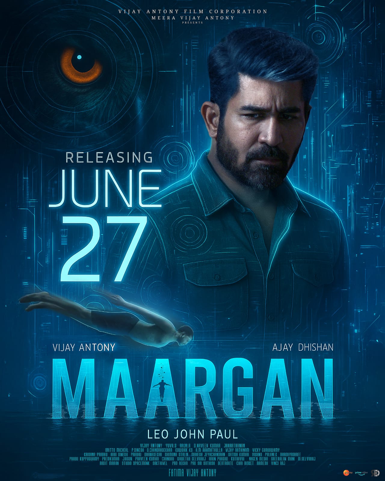 ‘மார்கன்’ படத்தில் விஜய் ஆண்டனிக்கு வில்லனாக ரியல் ப்ரதர் அஜய் திஷான்
