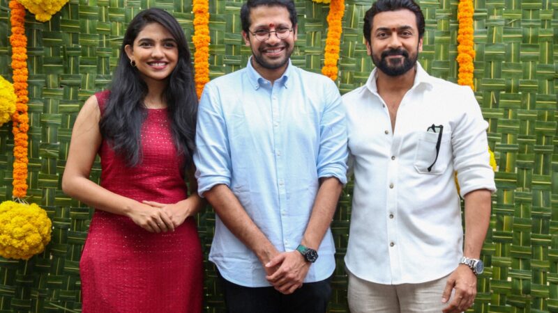 ‘வாத்தி – லக்கி பாஸ்கர்’ இயக்குனருடன் இணைந்த சூர்யா &  மமீதா 