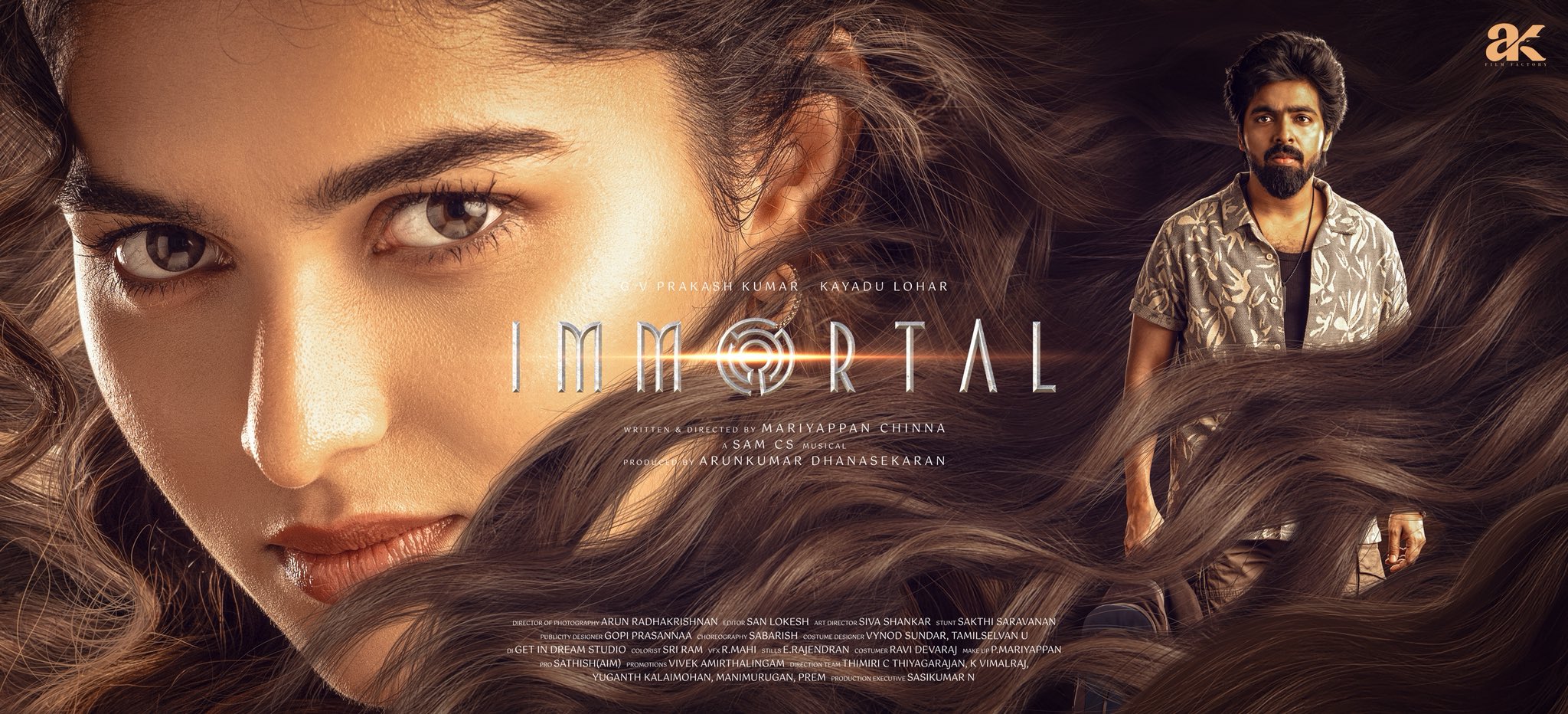 IMMORTAL பிரதீப் – அதர்வா – சிம்புவை தொடர்ந்து GV பிரகாஷுடன் இணைந்த கயாது லோஹர்