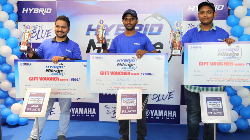 Yamaha Hosts First-Ever ‘Mileage Challenge’ for FZ-S Fi Hybrid in Chennai