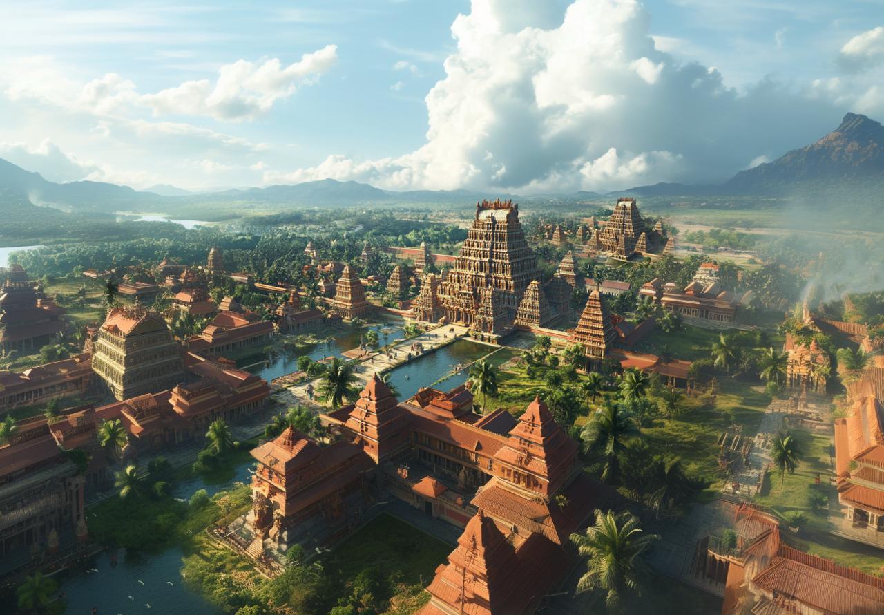 1000 கலைஞர்களுடன் ஆனந்த பத்மநாப ஸ்வாமி கோவில் பிரம்மாண்ட செட்டில் ‘நாக பந்தம்’