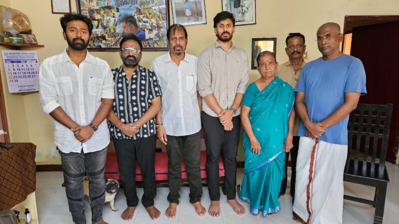 மறைந்த இயக்குநர் விக்ரம் சுகுமாரனின் குடும்பத்திற்கு ₹ 5 லட்சம் நிதி தந்த கண்ணன் ரவி