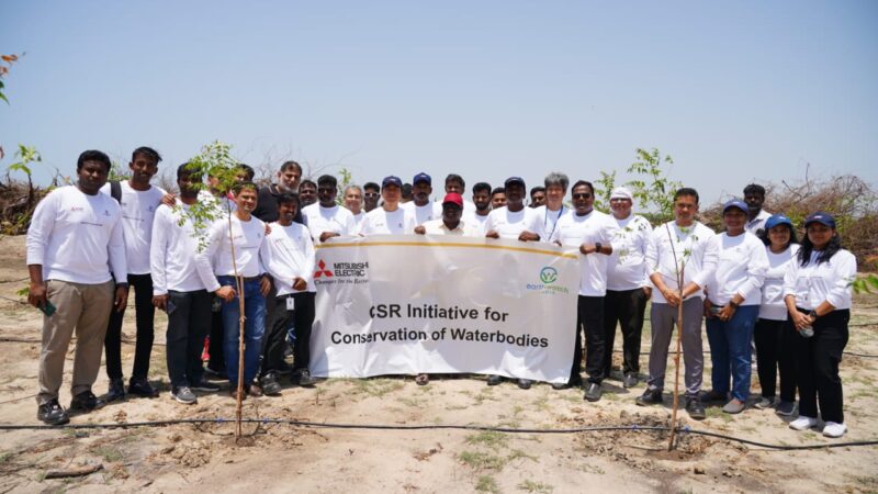 Mitsubishi Electric India launches CSR initiative to build a sustainable lake ecosystem