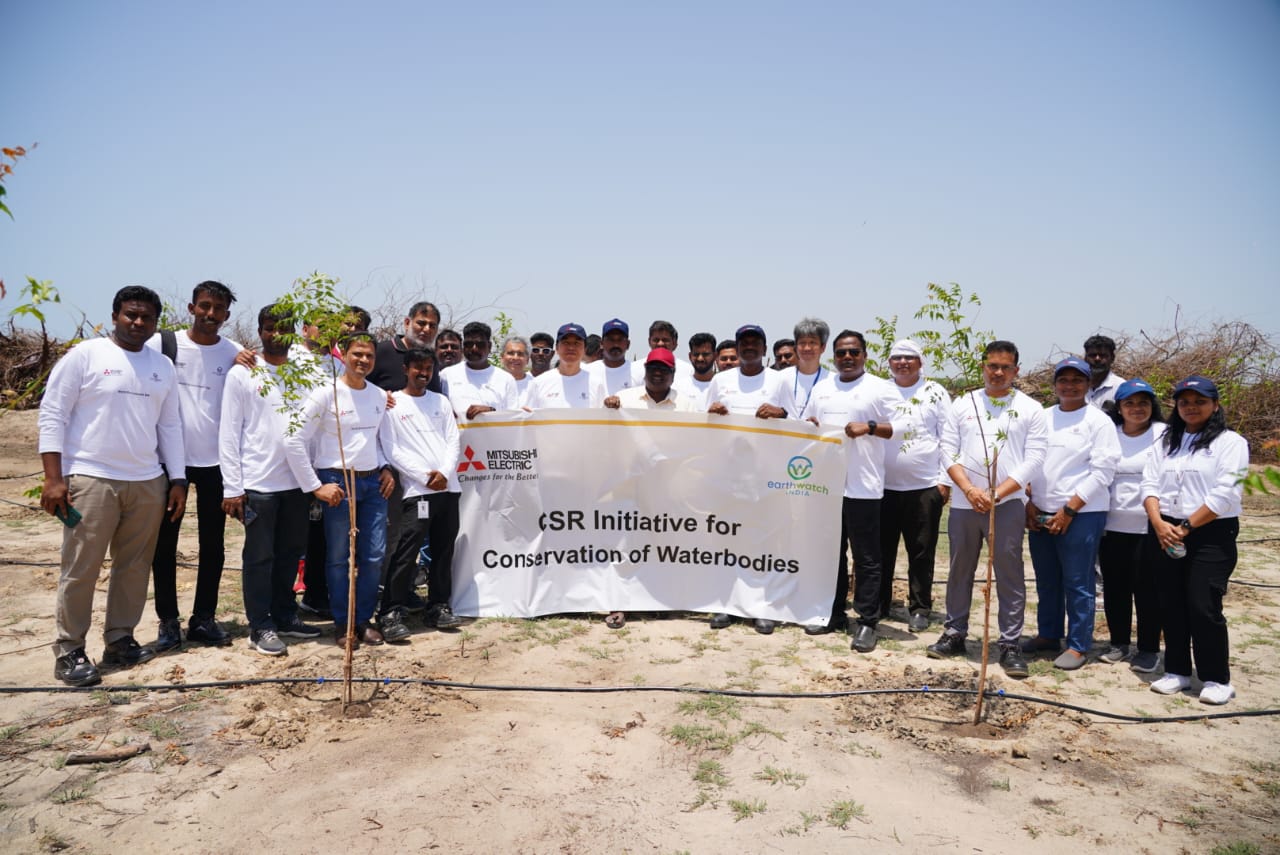 Mitsubishi Electric India launches CSR initiative to build a sustainable lake ecosystem