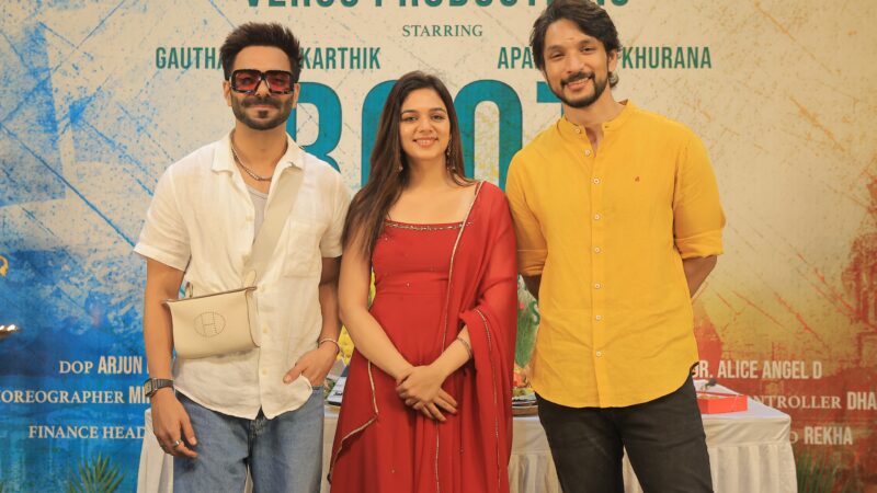 ROOT – Aparshakti Khurana Makes His Tamil Debut with Gautham Ram Karthik 