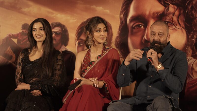 துருவ் சர்ஜா – சஞ்சய் தத் – ஷில்பா ஷெட்டி நடிக்கும் KD The Devil Teaser launch 