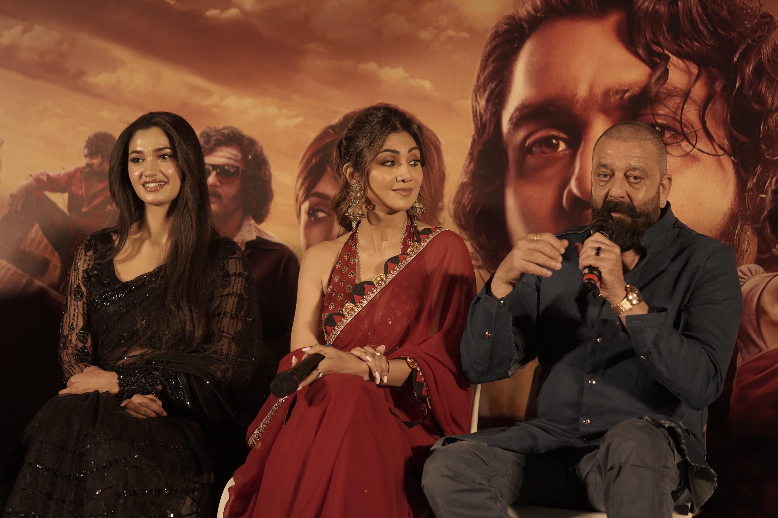 துருவ் சர்ஜா – சஞ்சய் தத் – ஷில்பா ஷெட்டி நடிக்கும் KD The Devil Teaser launch 