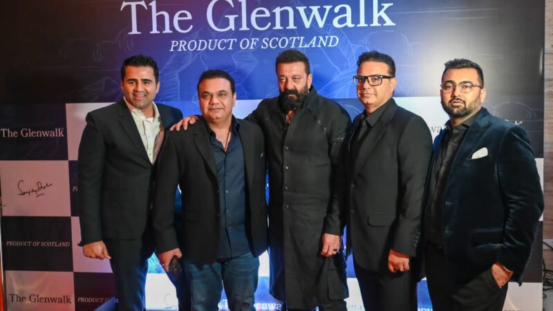 The Glenwalk Enters Chennai – Sanjay Dutt’s award-winning Scotch whisky 