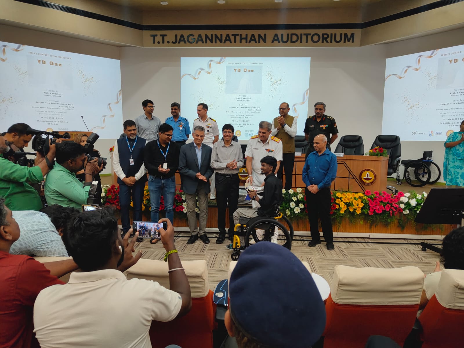 Trimble Partners with NCAHT – IIT Madras to Donate Wheelchairs and Promote Inclusivity