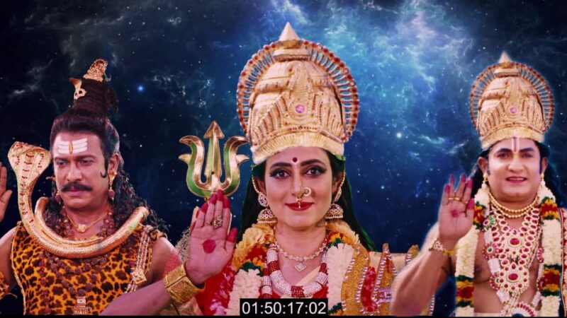 சிவனாக சமுத்திரக்கனி.. துர்கையாக கஸ்தூரி நடித்த ‘ராகு கேது’.;  மகாவிஷ்ணு யார் தெரியுமா.?