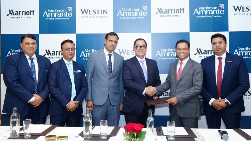 MARRIOTT INKS DEAL WITH VARDHMAN AMRANTE TO DEBUT WESTIN HOTELS & RESORTS IN LUDHIANA