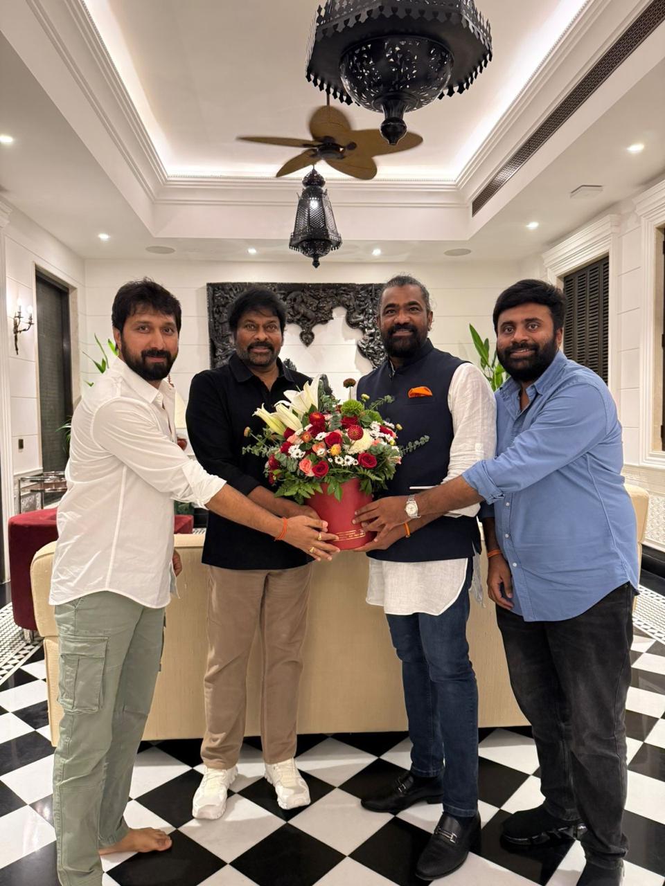 விஜய் படத்தை தொடர்ந்து சிரஞ்சீவி படத்தை தயாரிக்கும் ‘ஜனநாயகன்’ தயாரிப்பாளர் 