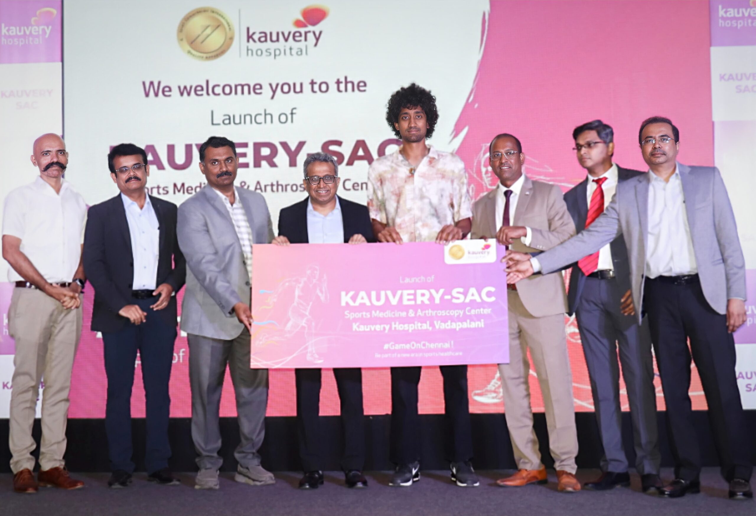 மூட்டு வலிக்கு முடிவு கட்டும் காவேரி.; விளையாட்டு வீரர்களுக்காக  உருவான SAC 