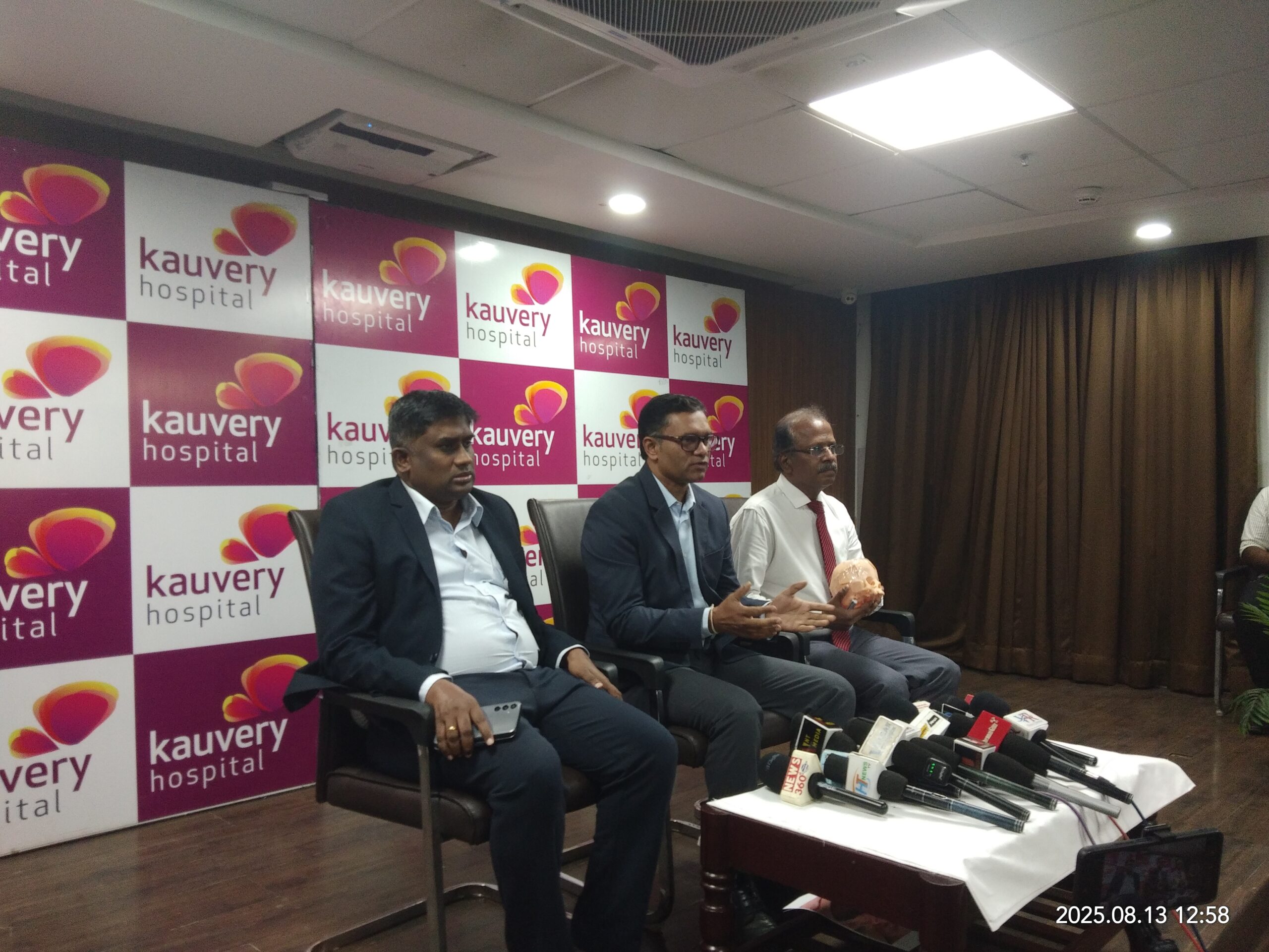 பெற்றோரே இனி கவலை வேண்டாம்.; கபாலமுக குறைபாட்டிலிருந்து மீட்கும் காவேரி ஹாஸ்பிடல்